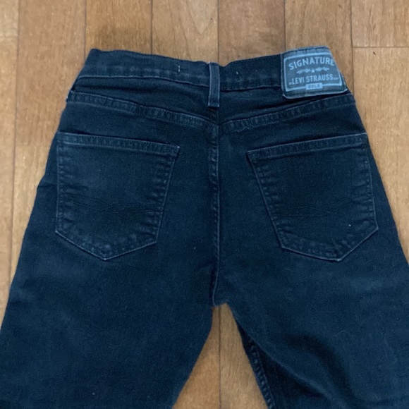 Signature Gold by Levi Strauss Slim Black Jeans - 28x30 - Picture 5 of 8